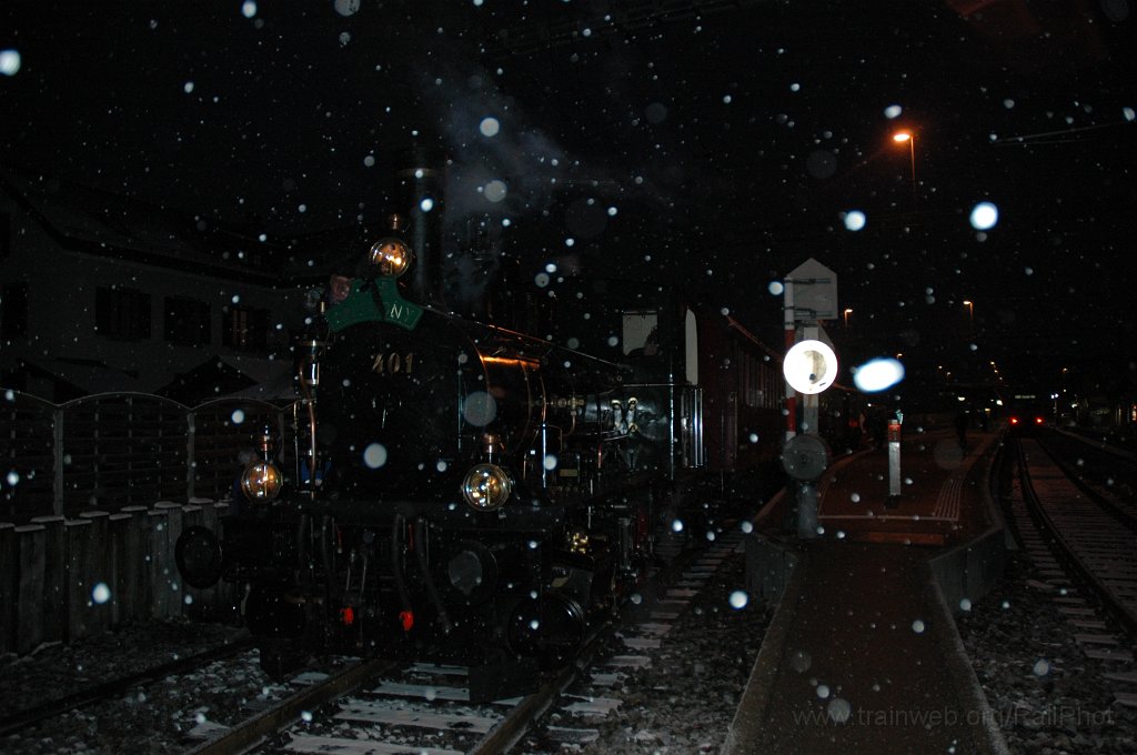 1590-0037-221108.jpg - DVZO Ed 3/3 401 «Bauma» / Hinwil 22.11.2008