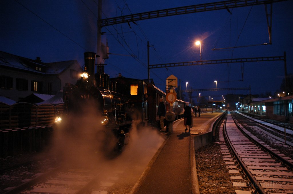 1591-0005-221108.jpg - DVZO Ed 3/3 401 «Bauma» / Hinwil 22.11.2008