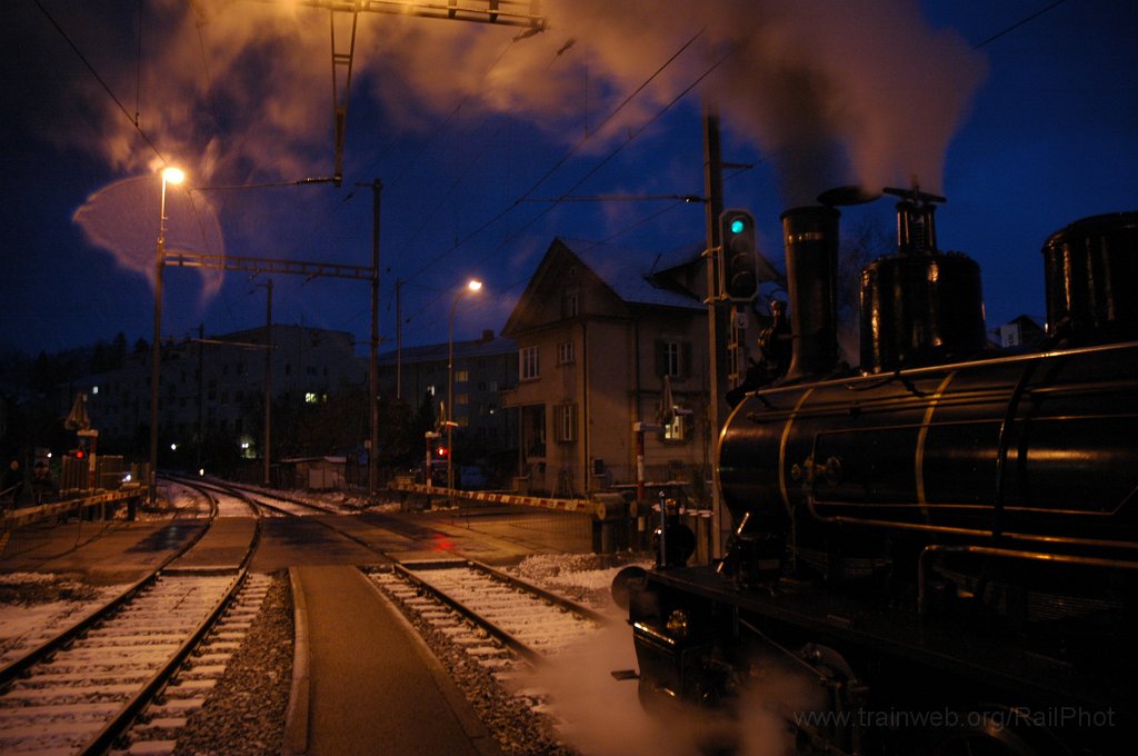 1591-0014-221108.jpg - DVZO Ed 3/3 401 «Bauma» / Hinwil 22.11.2008