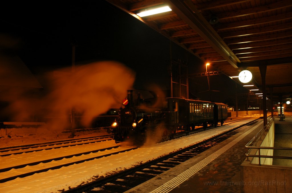 1604-0026-070109.jpg - DVZO Ed 3/3 401 «Bauma» / Hinwil 7.1.2009