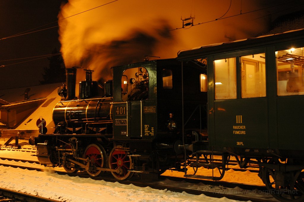 1604-0037-070109.jpg - DVZO Ed 3/3 401 «Bauma» / Hinwil 7.1.2009