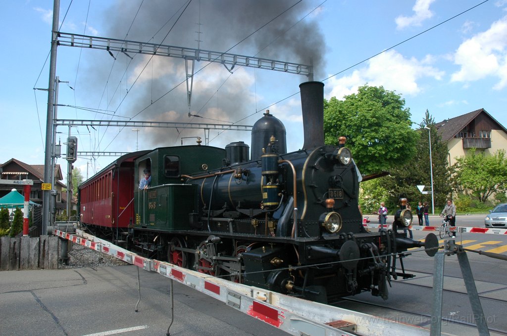 1658-0040-030509.jpg - DVZO E 3/3 8518 «Bäretswil» / Hinwil 3.5.2009