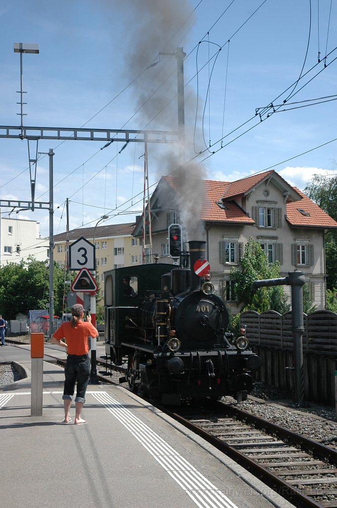 1665-0040-210509.jpg - DVZO Ed 3/3 401 «Bauma» / Hinwil 21.5.2009