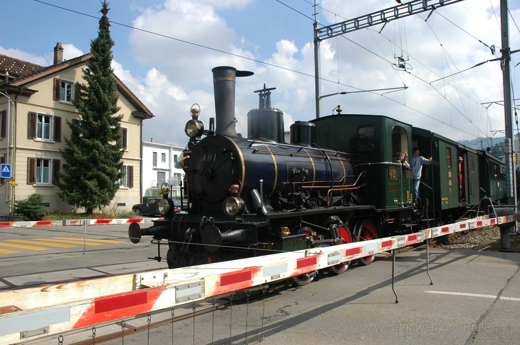 1776-0010-190909.jpg - DVZO Ed 3/3 401 «Bauma» / Hinwil 19.9.2009