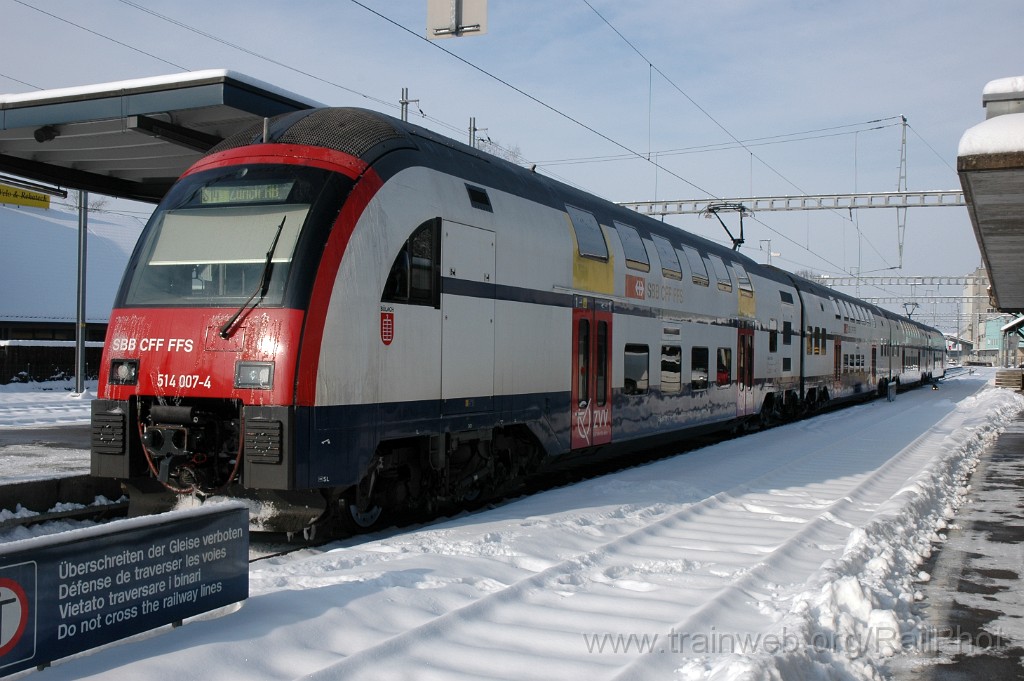 2690-0009-180113.jpg - SBB-CFF RABe 514.007-4 "Bülach" / Hinwil 18.1.2013
