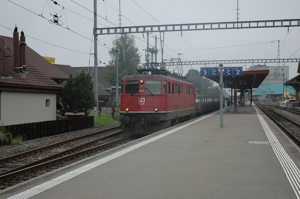1546-0043-290808.jpg - Ae 6/6 11445 «Frauenfeld» / Hinwil 29.8.2008
