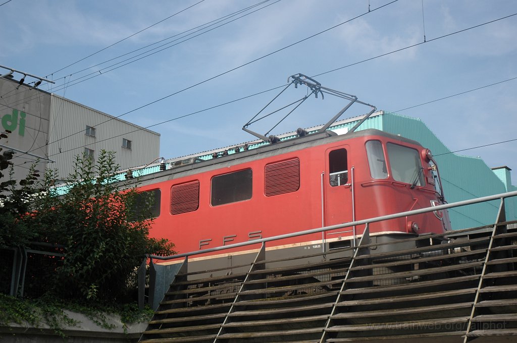1547-0038-290808.jpg - Ae 6/6 11445 «Frauenfeld» / Hinwil 29.8.2008
