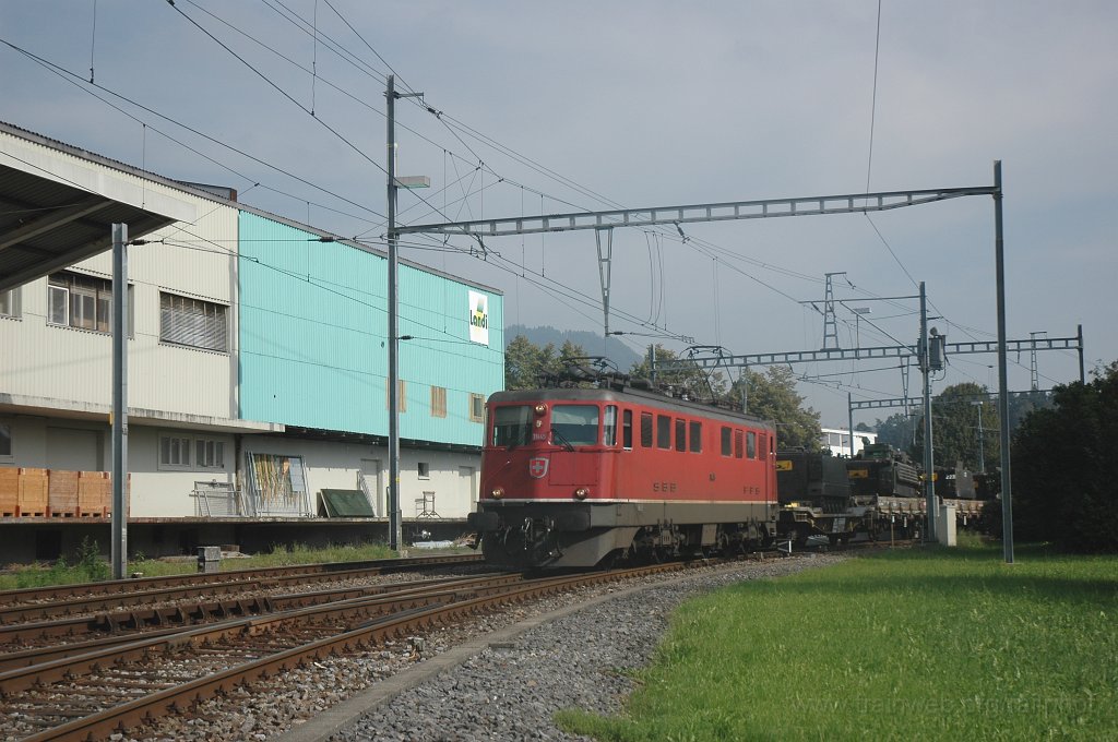 1548-0004-290808.jpg - Ae 6/6 11445 «Frauenfeld» / Hinwil 29.8.2008