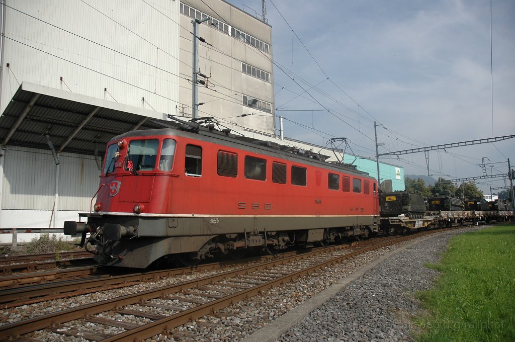 1548-0008-290808.jpg - Ae 6/6 11445 «Frauenfeld» / Hinwil 29.8.2008