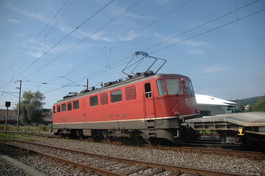 1548-0010-290808.jpg - Ae 6/6 11445 «Frauenfeld» / Hinwil 29.8.2008