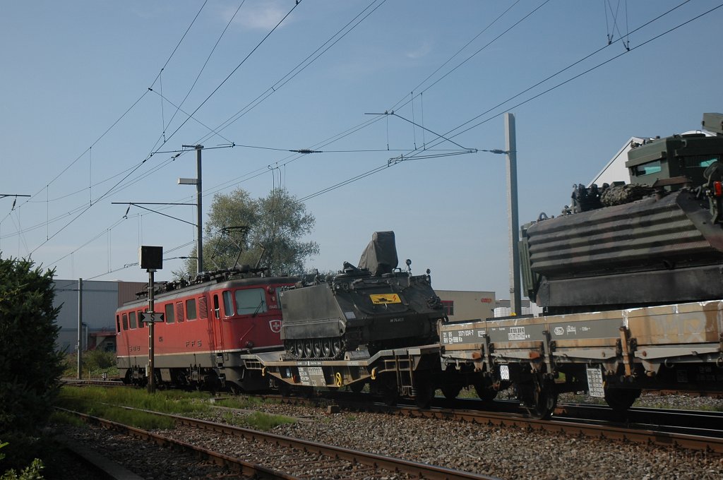 1548-0012-290808.jpg - Ae 6/6 11445 «Frauenfeld» / Hinwil 29.8.2008