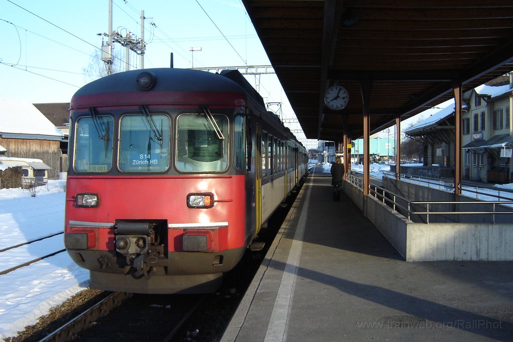 1016-0017-030305.jpg - SBB-CFF RABDe 510.001-1 / Hinwil 3.3.2005