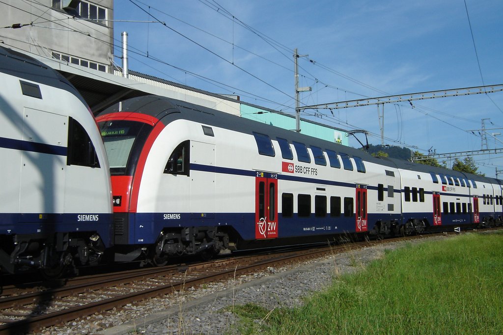 1206-0013-180706.jpg - SBB-CFF RABe 514.007-4 + RABe 514.005-8 / Hinwil 18.7.2006