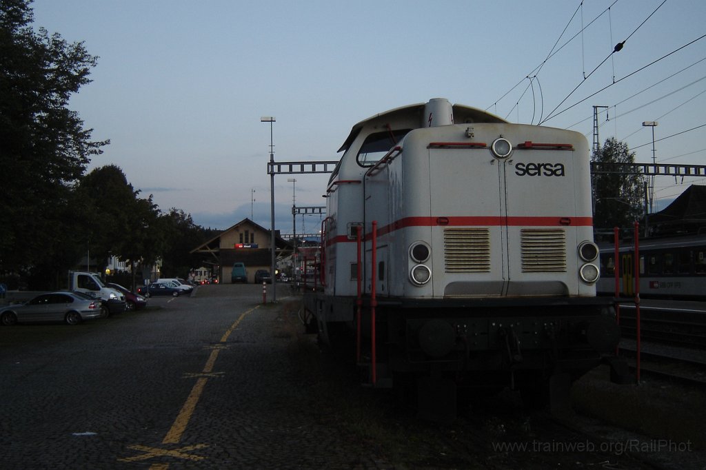 1253-0049-051006.jpg - Sersa Am 847.950-3 «Gretli 1» / Hinwil 5.10.2006