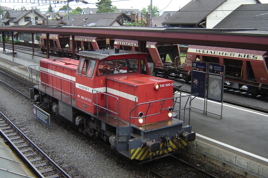 1358-0003-270607.jpg - SBB-CFF Am 842.000-2 / Hinwil 27.6.2007