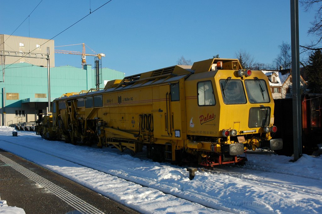 1618-0036-250209.jpg - Müller VTmaas 40 85 95-81 901-7 «Palas» / Hinwil 25.2.2009