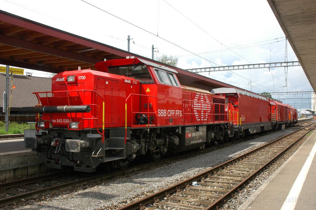 1966-0013-240810.jpg - SBB-CFF Am 843.028-2 / Hinwil 24.8.2010