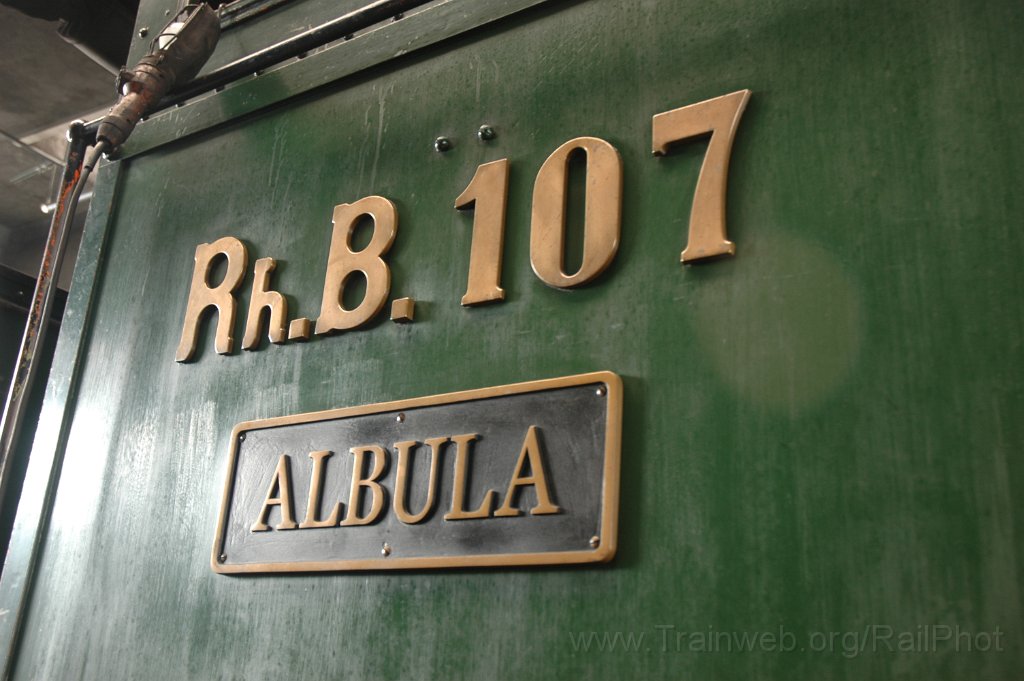 2723-0040-150313.jpg - RhB G 4/5 107 «Albula» / Landquart 15.3.2013