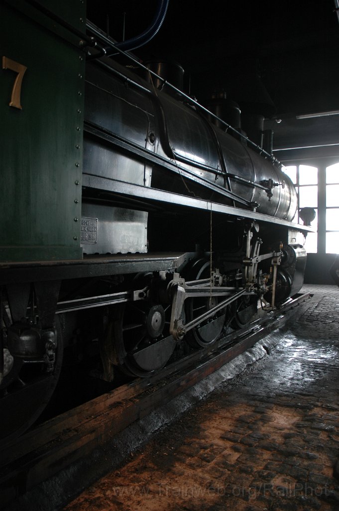 2723-0044-150313.jpg - RhB G 4/5 107 «Albula» / Landquart 15.3.2013