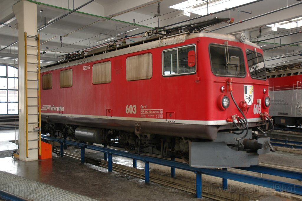 2724-0013-150313.jpg - RhB Ge 4/4' 603 «Badus» / Landquart 15.3.2013