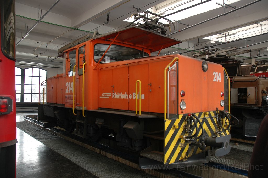 2724-0020-150313.jpg - RhB Ge 3/3 214 / Landquart 15.3.2013
