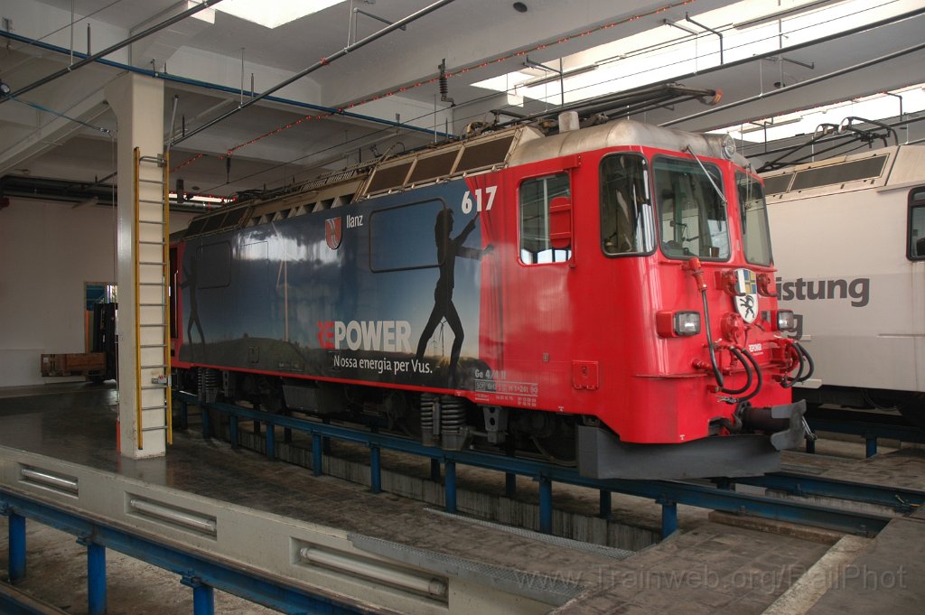 2724-0030-150313.jpg - RhB Ge 4/4'' 617 «Ilanz» / Landquart 15.3.2013