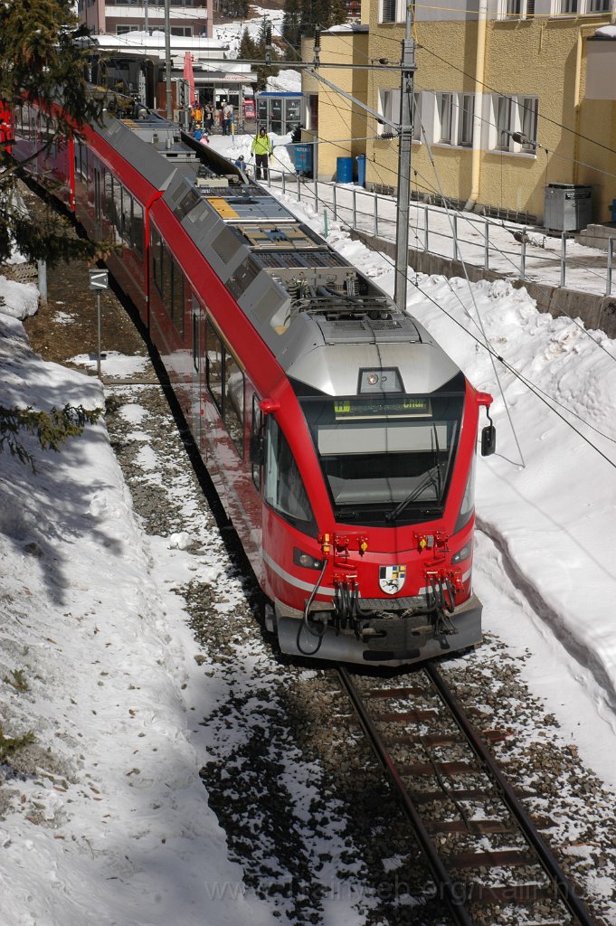 2729-0028-160313.jpg - RhB ABe 8/12 3510 «Alberto Giacometti»  / Arosa 16.3.2013