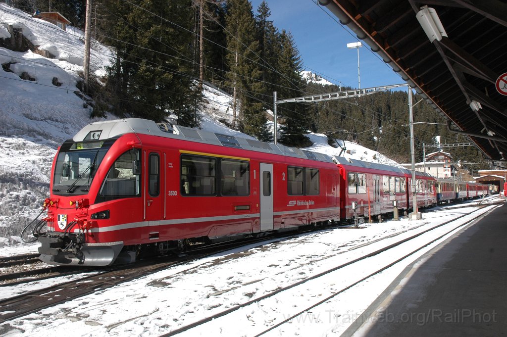 2730-0018-160313.jpg - RhB ABe 8/12 3503 «Carlo Janka»  / Arosa 16.3.2013