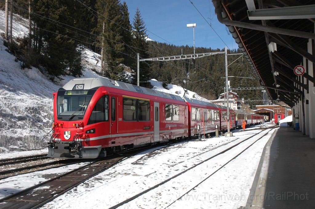 2730-0022-160313.jpg - RhB ABe 8/12 3503 «Carlo Janka»  / Arosa 16.3.2013