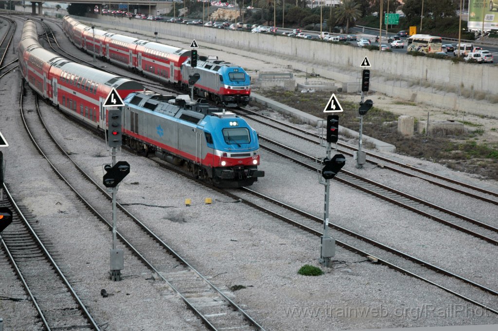 3482-0028-210115.jpg - IR Euro 3200 1307 + IR Euro 3200 1313 / Tel-Aviv (Ya'akov Dori bridge) 21.1.2015