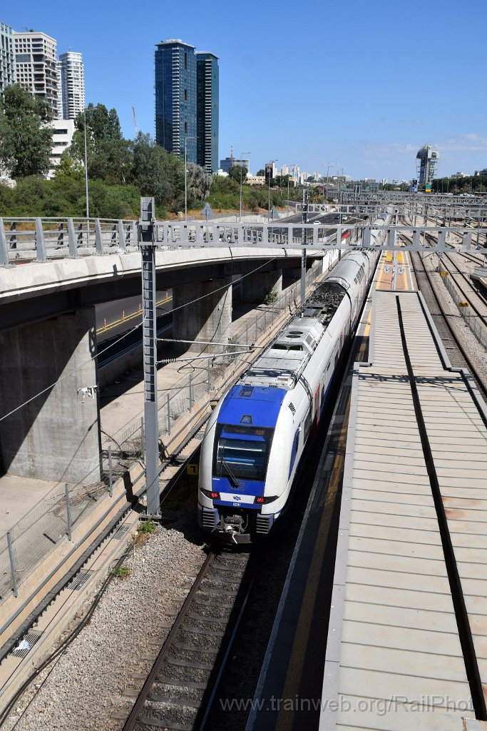 10474-0016-200926.jpg - IR DDEMU 6291 (94 95 0006 291-2 IL-IR) / Tel-Aviv (Ya'akov Dori bridge) 20.10.2026