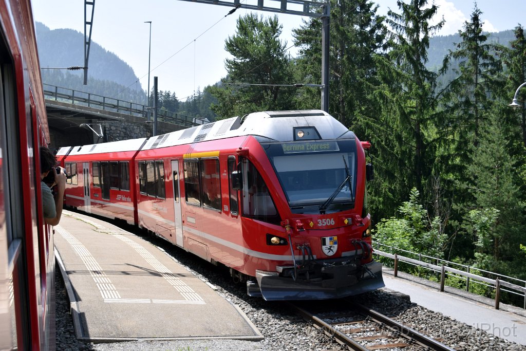 9817-0001-140625.jpg - RhB ABe 8/12 3506 "Anna Von Planta" / Tiefencastel 14.6.2025