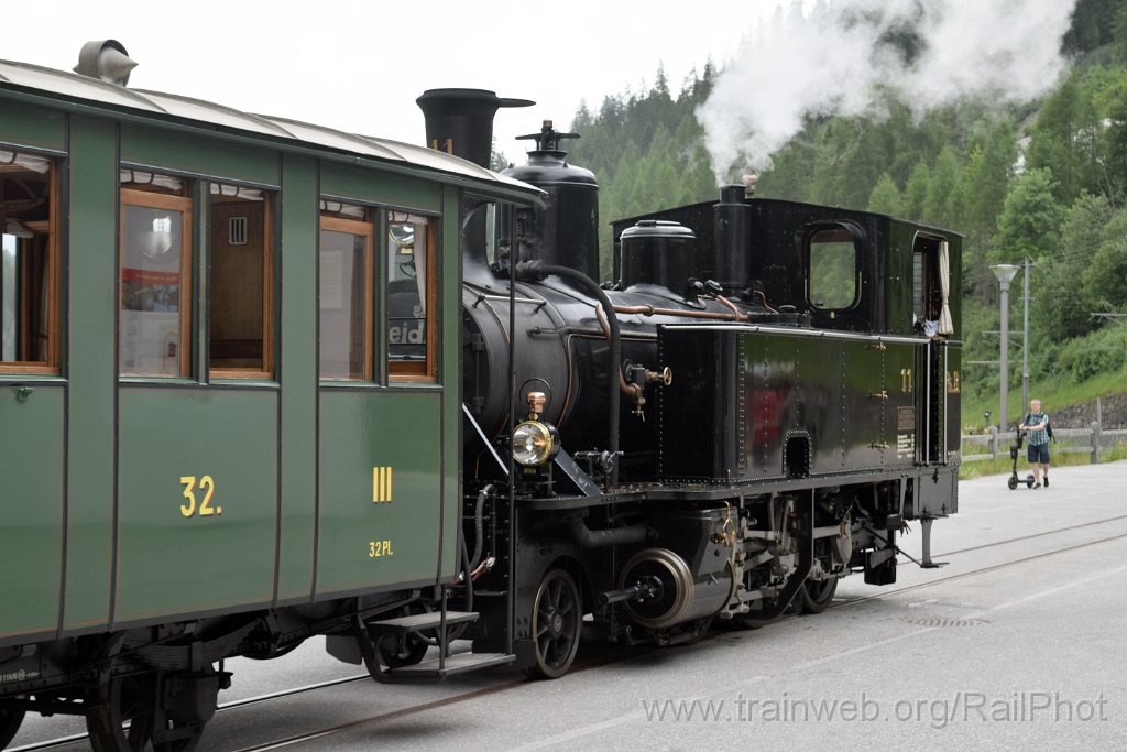 9825-0016-140625.jpg - RhB G 3/4 11 "Heidi" / Bergün (Bahnmuseum Albula) 14.6.2025