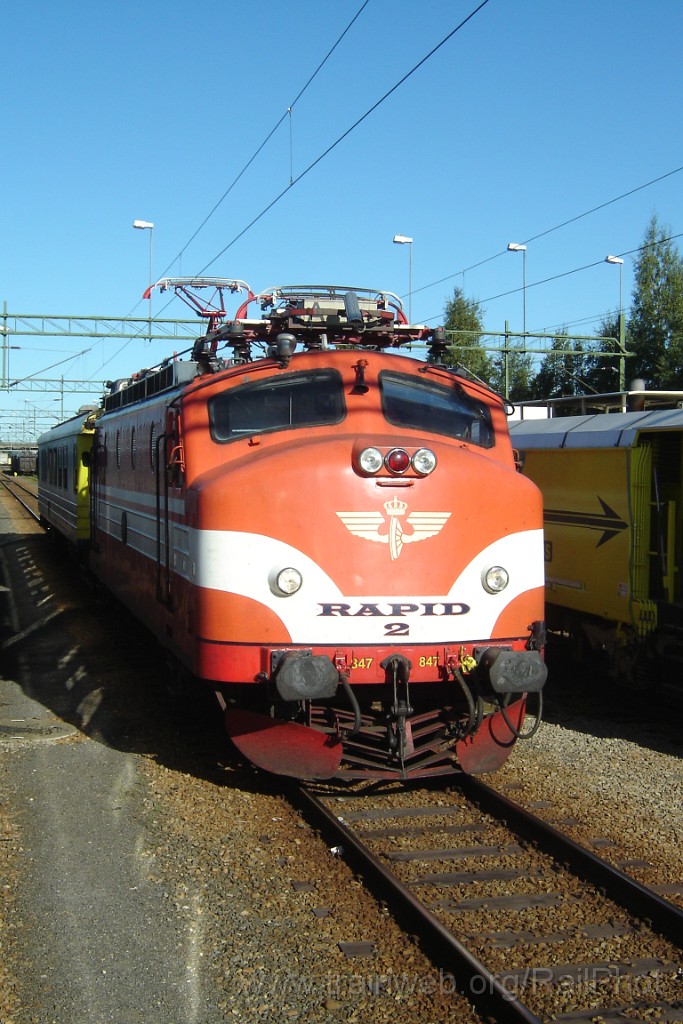 1372-0011-240807.jpg - Tågab Ra 847 / Umeå 24.8.2007