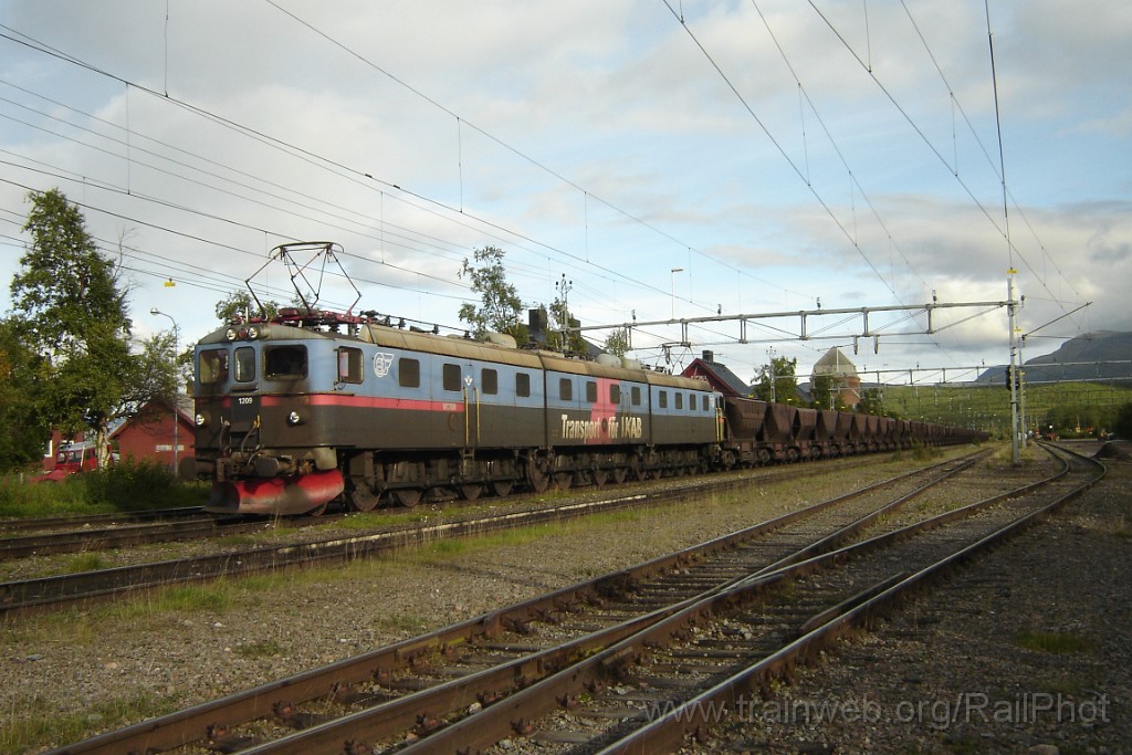 1379-0024-270807.jpg - MTAB Dm3 1209 / 1234 "Victor" / Abisko Östra 27.8.2007