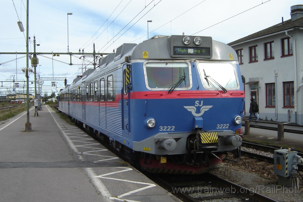 1384-0045-300807.jpg - SJ X12 3222 / Norrköping 30.8.2007