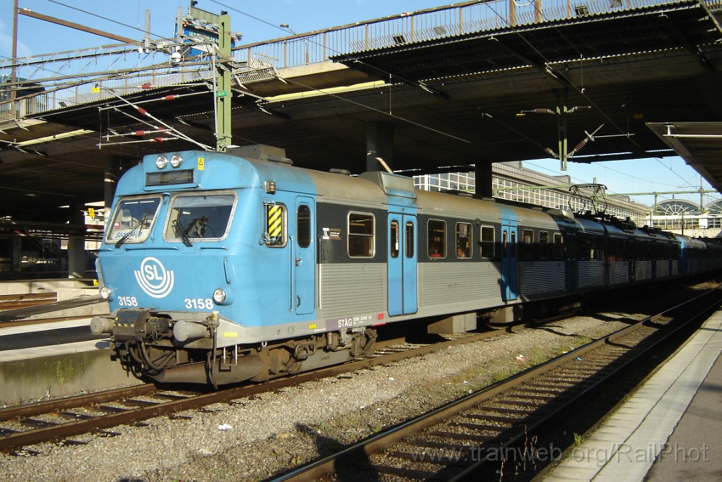 1404-0001-050907.jpg - SL X10 3158 / Stockholm C 5.9.2007