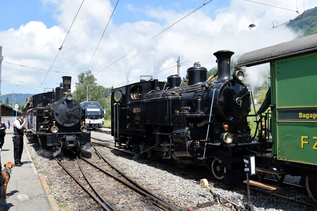 4951-0003-200518.jpg - BFD HG 3/4 3 + SBB-Brünig G 3/4 208 / Blonay 20.5.2018
