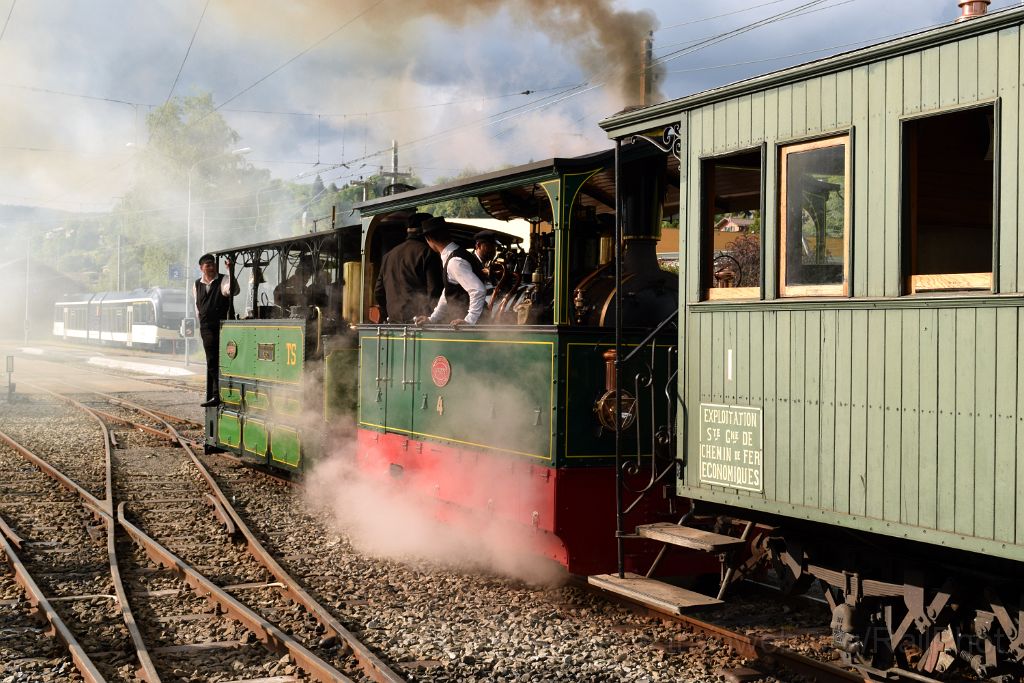 4965-0015-200518.jpg - TS 030 T 60 "La Ferté-Bernard" + FP G 2/2 4 "Rimini" / Blonay 20.5.2018