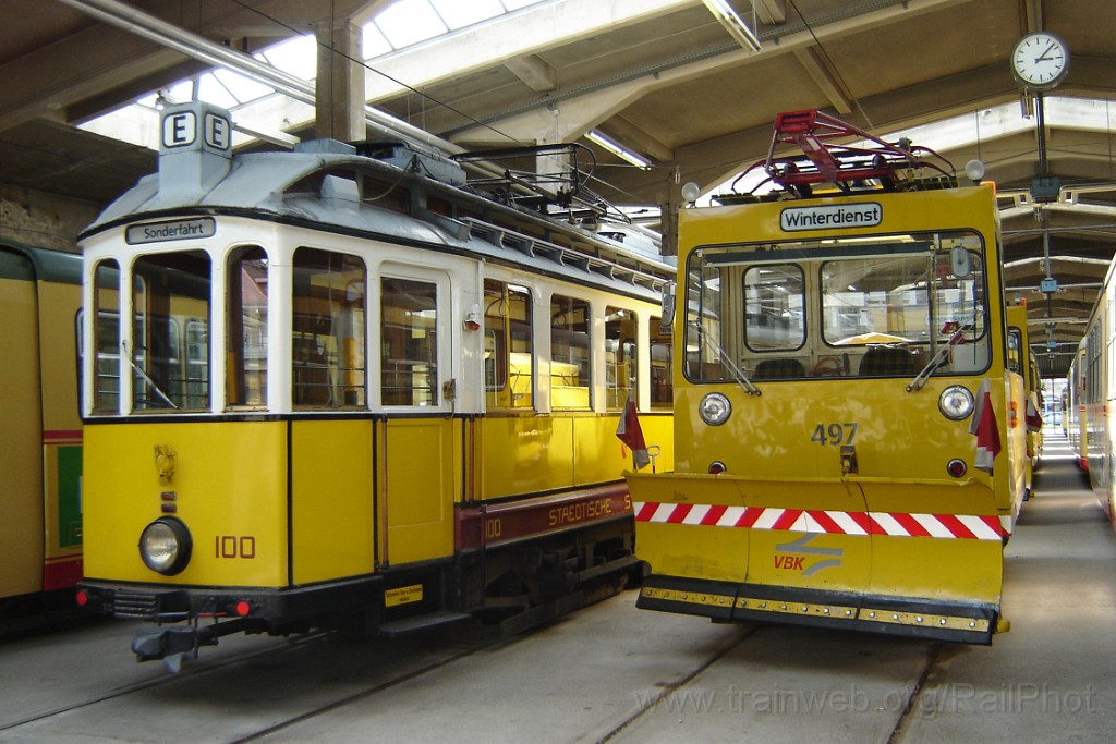 1484-0046-310508.jpg - VBK Tw.100 + No.497 / Tullastraße Dépot 31.5.2008