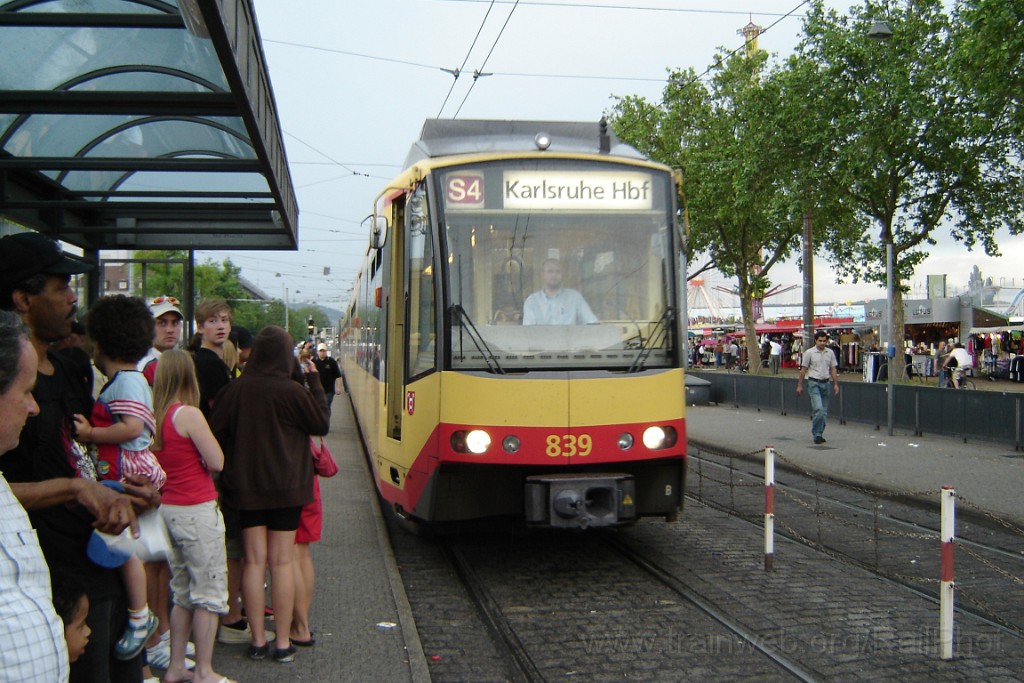 1486-0002-310508.jpg - AVG GT8-100DM/2S 839 / Tullastraße 31.5.2008