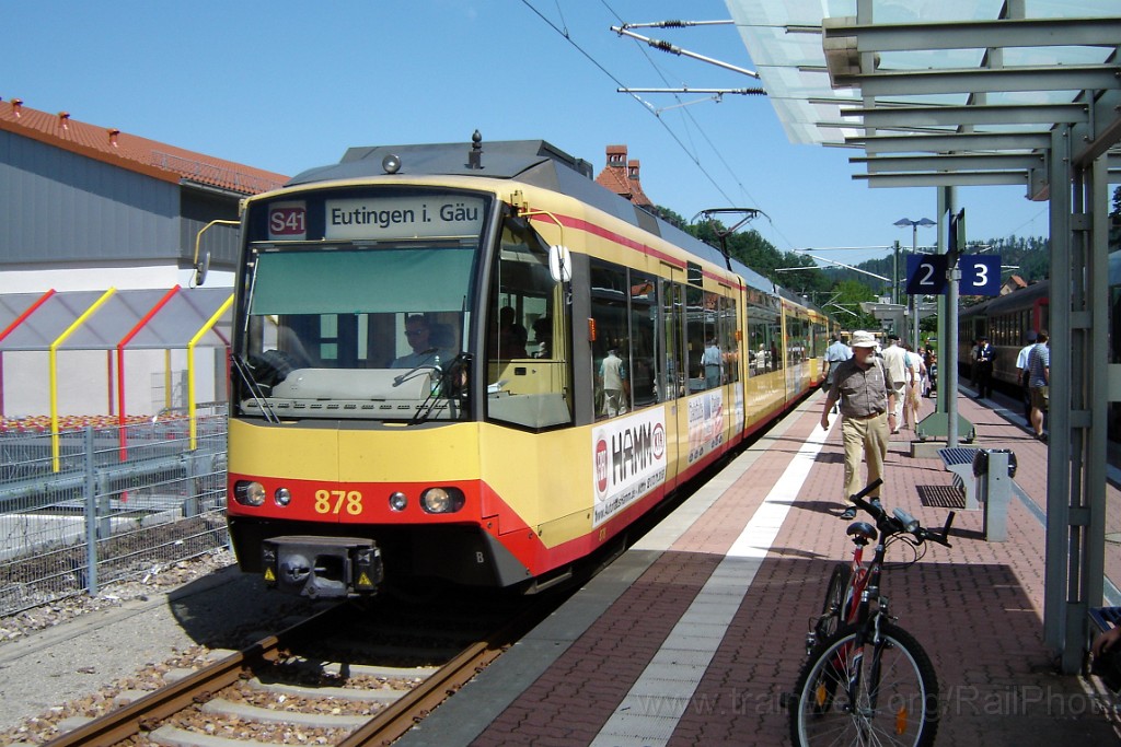 1487-0037-010608.jpg - AVG GT8-100DM/2S 878 / Forbach (Schwarzwald) 1.6.2008