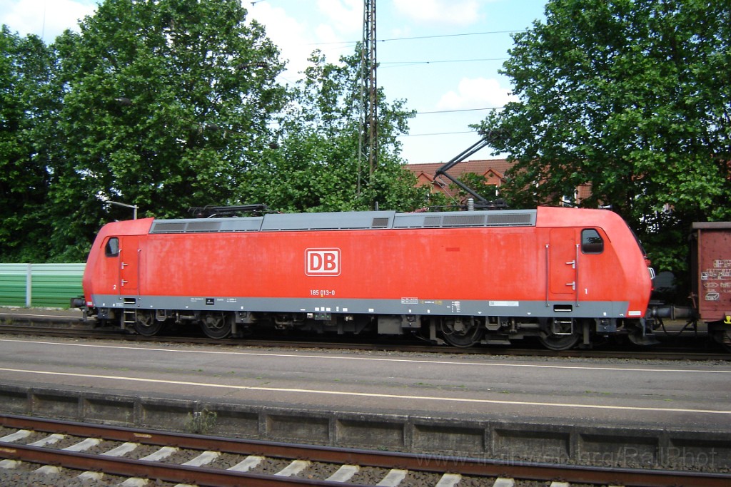 1491-0047-020608.jpg - DBAG 185.013-0 / Mannheim-Friedrichsfeld 2.6.2008
