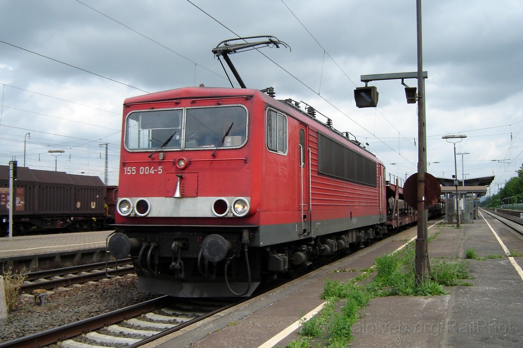 1496-0036-030608.jpg - DBAG 155.004-5 / Mannheim-Friedrichsfeld 3.6.2008
