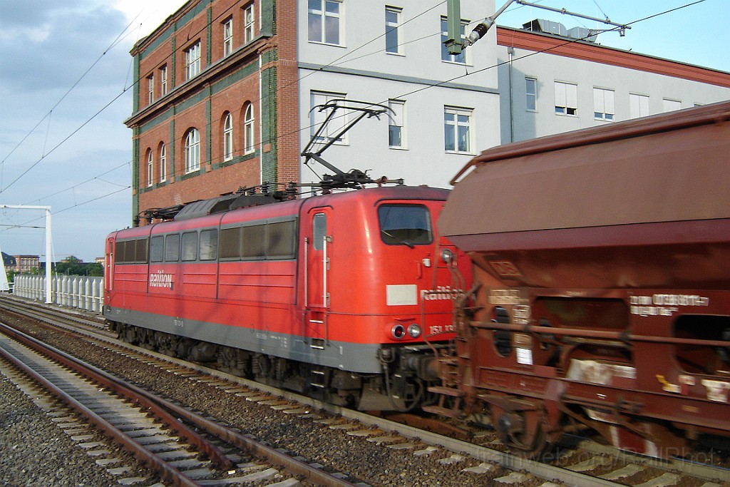 1500-0001-030608.jpg - Railion 151.131-0 / Ludwigshafen-Mitte 3.6.2008
