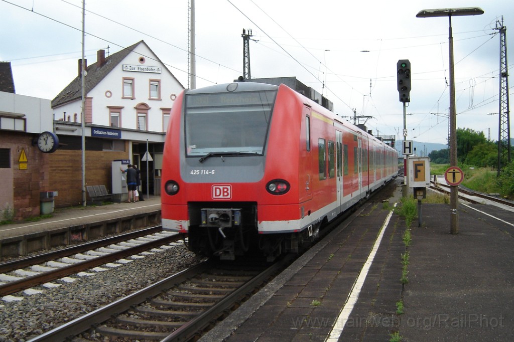 1501-0024-040608.jpg - DBAG 425.114-6 / Großsachsen-Heddesheim 4.6.2008