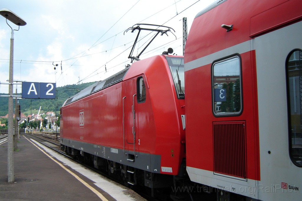 1502-0024-040608.jpg - DBAG 146.122-7 / Weinheim (Bergstraße) 4.6.2008
