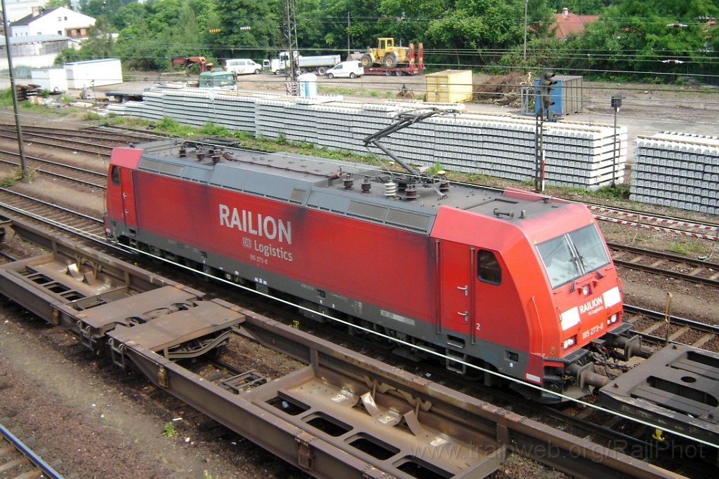 1507-0028-060608.jpg - Railion 185.273-0 / Ludwigshafen-Oggersheim 6.6.2008