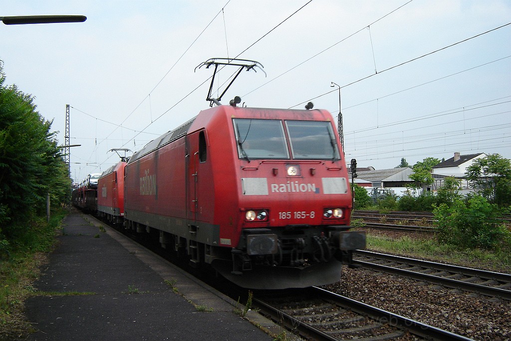 1508-0028-060608.jpg - Railion 185.165-8 / Ludwigshafen-Oggersheim 6.6.2008