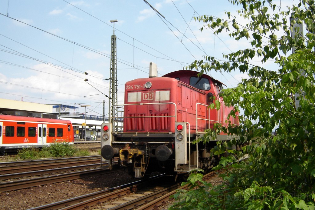 1508-0045-060608.jpg - DBAG 294.751-3 / Mannheim Hbf 6.6.2008